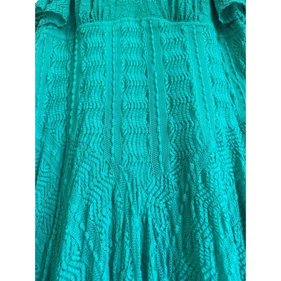 Rabbit Rabbit Rabbit Short Sleeve Lace Fit Flare Dress 24W - Picture 7 of 10